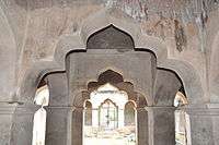 Arched gateway inside the fort