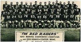 Texas Tech defeated Auburn in the 1954 Gator Bowl