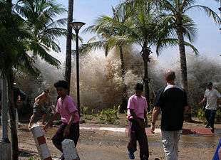 Tsunami in Thailand