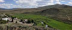 Owyhee River through Mountain City, Nevada