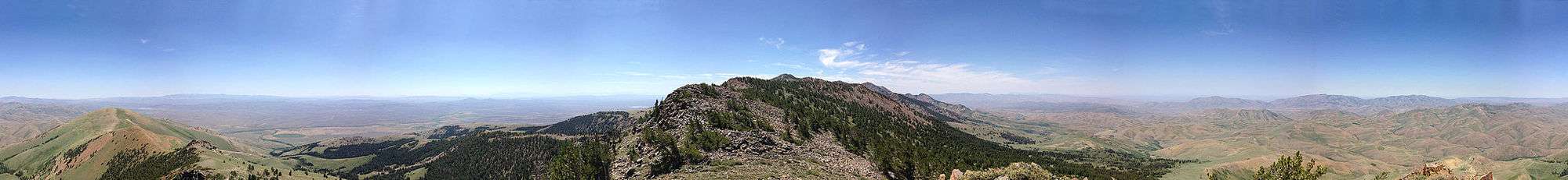 Independence Mountain ridge view