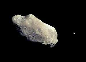 Asteroid Ida with its own moon