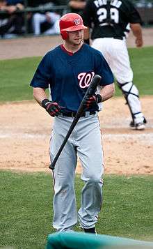 Chris Duncan with the Washington Nationals