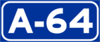 Autovía A-64 shield}}