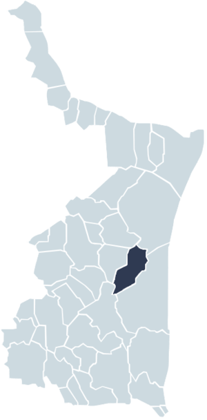Map of Abasolo, Tamaulipas
