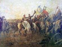 Portrait of the battle of Maipu