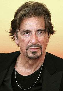 Photo of Al Pacino at the Venice Film Festival in 2004.
