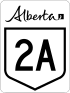 Alberta Highway 2A shield