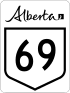 Alberta Highway 69 shield