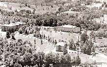 Campus in the 1930s.