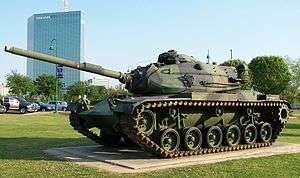 M60A3 Patton on display in Lake Charles, Louisiana, in April 2005
