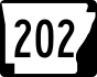 Highway 202 marker
