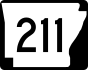 Highway 211 marker
