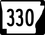 Highway 330 marker