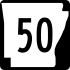 Highway 50 marker