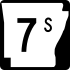 Arkansas Highway 7 Spur shield