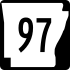 Highway 97 marker