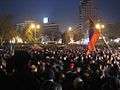 Armenian Presidential Elections 2008 Protest Day 5 - Opera Square night south.jpg