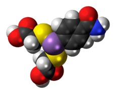 Space-filling model of arsenamide