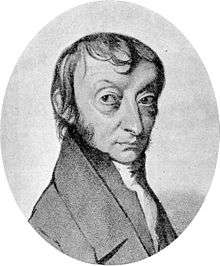 A greyscale drawing of the scientist Avogadro