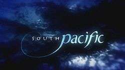 South Pacific title card