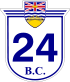 Highway 24 shield