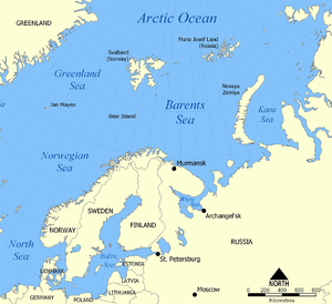Barents and Baltic Seas