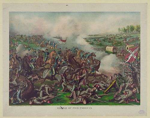Old American Civil War painting of close quarter fighting