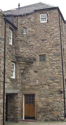 Bede House, Old Aberdeen, corbelling