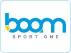 The current logo of Boom Sport One