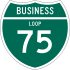 Business Loop Interstate 75 marker