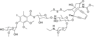 Structural formula of Calicheamicin γ1