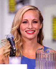 Candice Accola at the 2011 Comic Con in San Diego