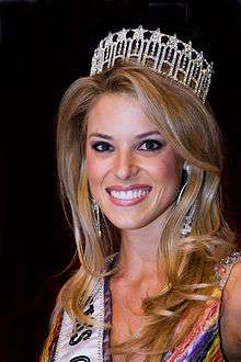 Carrie Prejean, winner of Miss California USA 2009.