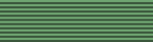 A green ribbon.