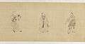 Chinese - The Twenty-Four Ministers of the Tang -T'ang- Dynasty Emperor Taizong -T'ai-Tsung- - Walters 3557 - View B.jpg