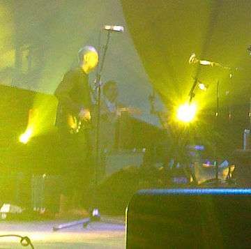 Chuck Hammer jamming at Terminal 5 NYC.