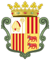 Coat of Arms of Andorra (c.1800-1949).svg