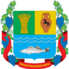 Coat of arms of Manhush Raion