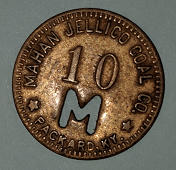 Company scrip from Mehan-Jellico Mining Company