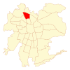 Conchalí commune within Greater Santiago