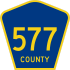 County Route 577  marker