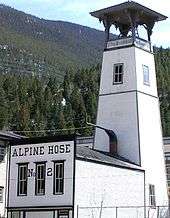 The historic Alpine Hose Firehouse No. 2 in Georgetown.