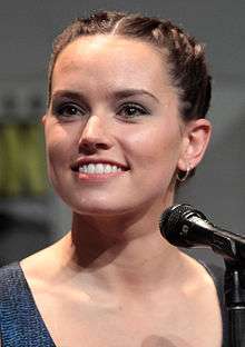 Ridley at the 2015 San Diego Comic-Con