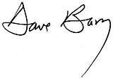 Dave Barry signature