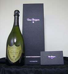 Dom Pérignon champagne