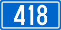 D418 state road shield