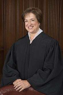 photo of Elena Kagan wearing judicial robes