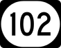 Kentucky Route 102 marker