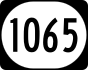 Kentucky Route 1065 marker